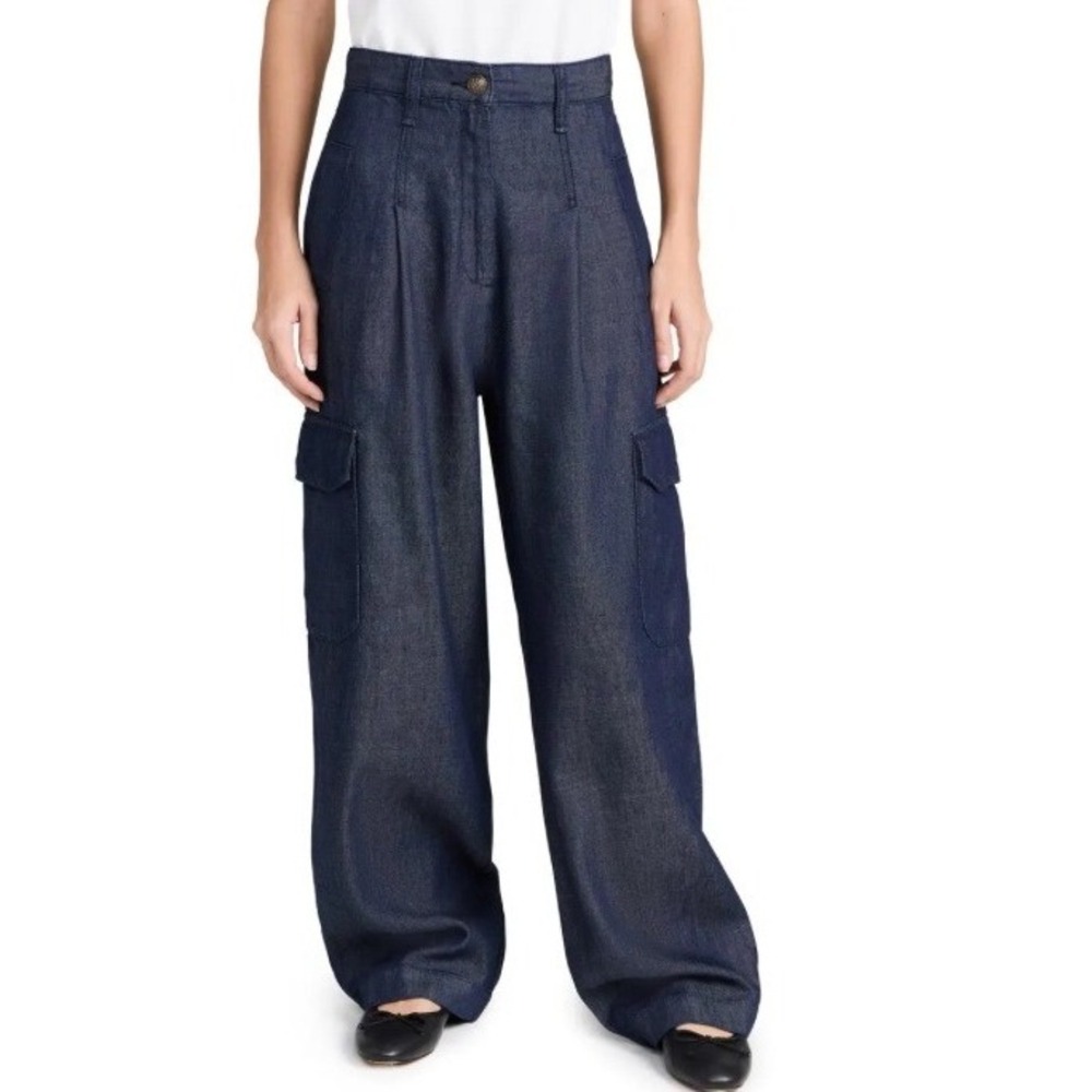Rag & Bone Featherweight Cassidy Tailored Cargo Pants Rinse 24